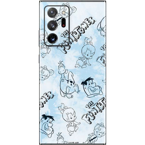 The Flinstones The Flintstones Tie Dye Print Galaxy Note20 Ultra 5G Skin