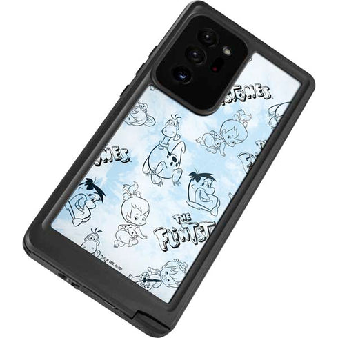 The Flinstones The Flintstones Tie Dye Print Galaxy Note20 Ultra 5G Waterproof Case