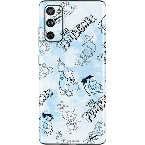 The Flinstones The Flintstones Tie Dye Print Galaxy S20 Fan Edition Skin