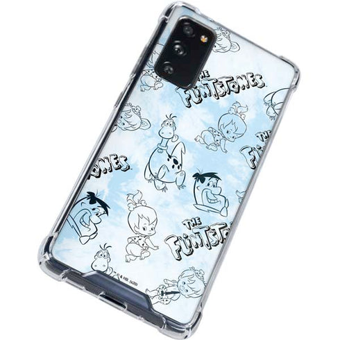 The Flinstones The Flintstones Tie Dye Print Galaxy S20 FE Clear Case