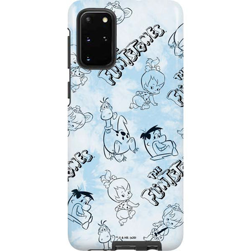 The Flinstones The Flintstones Tie Dye Print Galaxy S20 Plus Pro Case