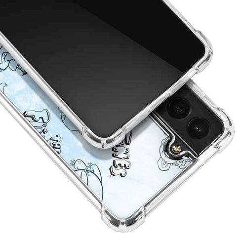 The Flinstones The Flintstones Tie Dye Print Galaxy S21 5G Clear Case