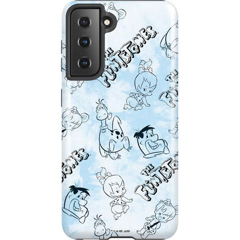 The Flinstones The Flintstones Tie Dye Print Galaxy S21 5G Pro Case