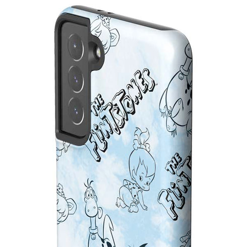 The Flinstones The Flintstones Tie Dye Print Galaxy S21 5G Pro Case