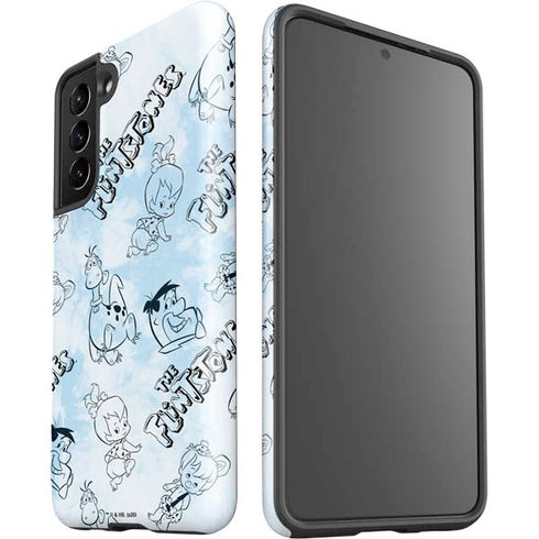 The Flinstones The Flintstones Tie Dye Print Galaxy S21 5G Pro Case
