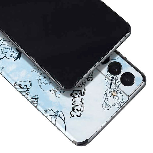 The Flinstones The Flintstones Tie Dye Print Galaxy S21 Plus 5G Skin