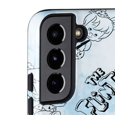 The Flinstones The Flintstones Tie Dye Print Galaxy S22 Plus Pro Case