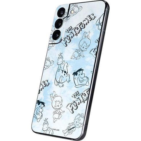 The Flinstones The Flintstones Tie Dye Print Galaxy S22 Plus Skin