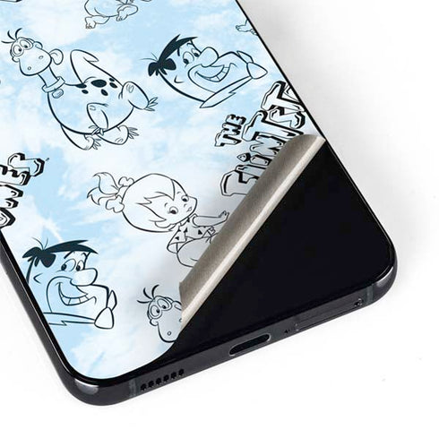 The Flinstones The Flintstones Tie Dye Print Galaxy S22 Plus Skin