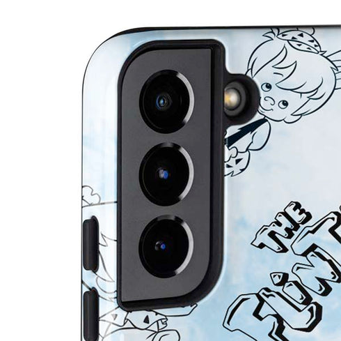 The Flinstones The Flintstones Tie Dye Print Galaxy S22 Pro Case