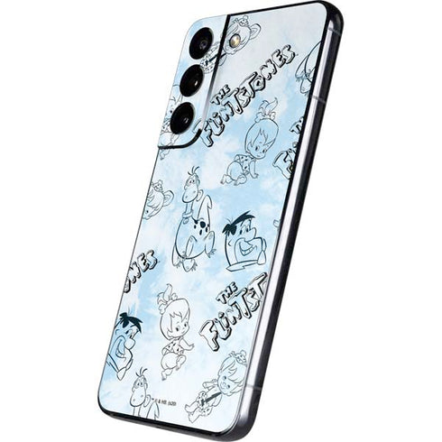 The Flinstones The Flintstones Tie Dye Print Galaxy S22 Skin