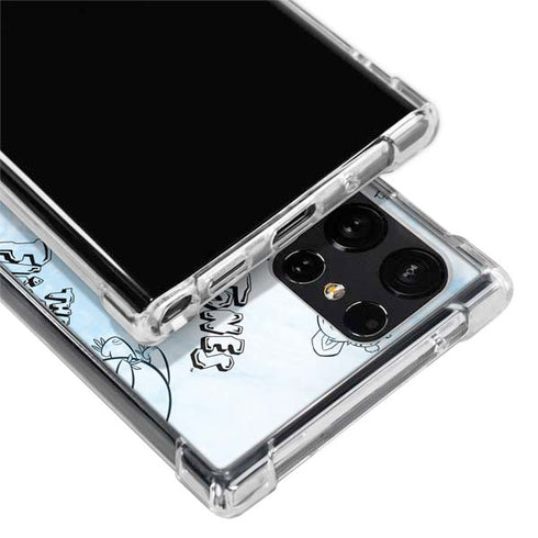 The Flinstones The Flintstones Tie Dye Print Galaxy S22 Ultra Clear Case