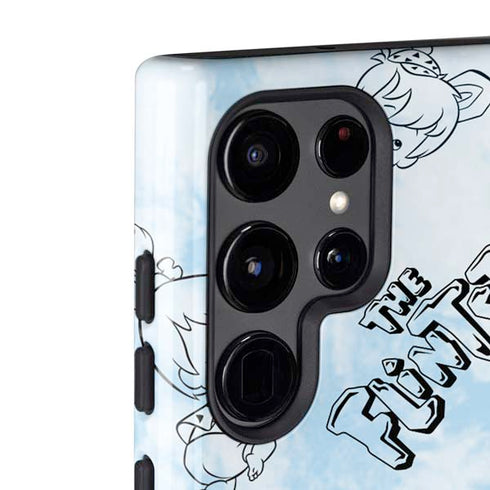 The Flinstones The Flintstones Tie Dye Print Galaxy S22 Ultra Pro Case