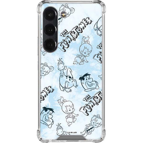 The Flinstones The Flintstones Tie Dye Print Galaxy S23 Clear Case