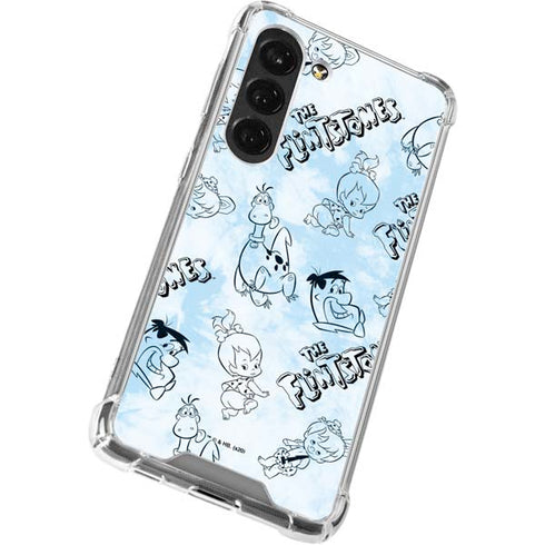 The Flinstones The Flintstones Tie Dye Print Galaxy S23 Clear Case