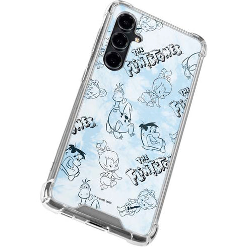 The Flinstones The Flintstones Tie Dye Print Galaxy S23 FE Clear Case