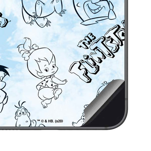 The Flinstones The Flintstones Tie Dye Print Galaxy S23 FE Skin