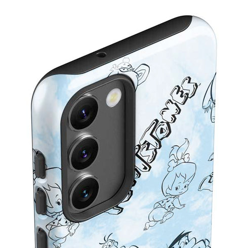 The Flinstones The Flintstones Tie Dye Print Galaxy S23 Plus Pro Case