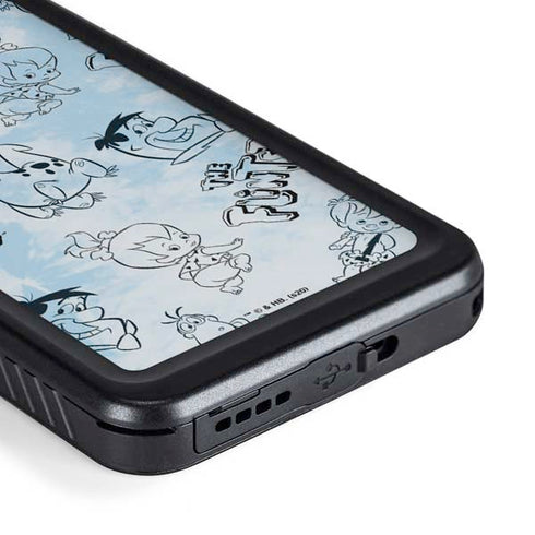 The Flinstones The Flintstones Tie Dye Print Galaxy S23 Plus Waterproof Case