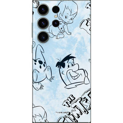 The Flinstones The Flintstones Tie Dye Print Galaxy S23 Ultra Skin