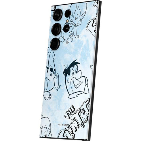 The Flinstones The Flintstones Tie Dye Print Galaxy S23 Ultra Skin