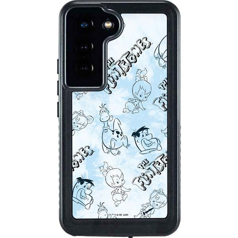 The Flinstones The Flintstones Tie Dye Print Galaxy S23 Waterproof Case
