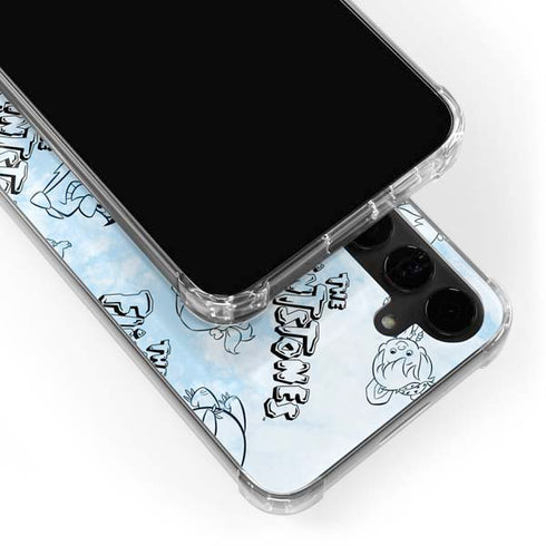 The Flinstones The Flintstones Tie Dye Print Galaxy S24 Plus Clear Case