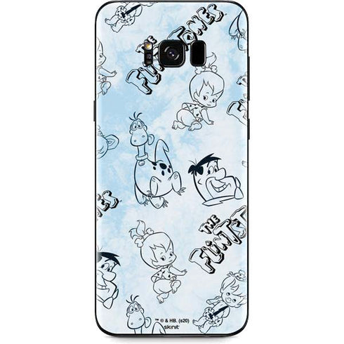 The Flinstones The Flintstones Tie Dye Print Galaxy S8 Plus Skin