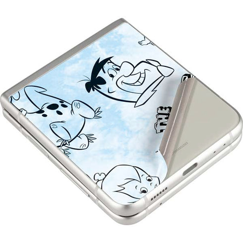 The Flinstones The Flintstones Tie Dye Print Galaxy Z Flip3 5G Skin