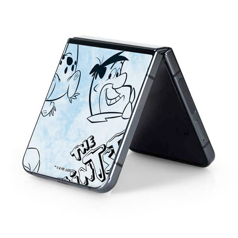 The Flinstones The Flintstones Tie Dye Print Galaxy Z Flip5 5G Skin