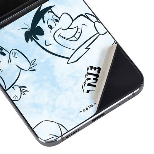 The Flinstones The Flintstones Tie Dye Print Galaxy Z Flip5 5G Skin