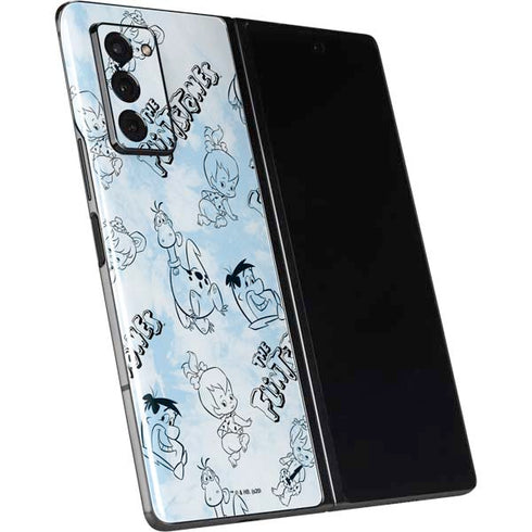The Flinstones The Flintstones Tie Dye Print Galaxy Z Fold2 5G Skin