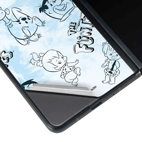 The Flinstones The Flintstones Tie Dye Print Galaxy Z Fold3 5G Skin