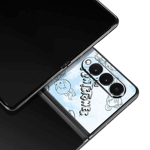 The Flinstones The Flintstones Tie Dye Print Galaxy Z Fold3 5G Skin