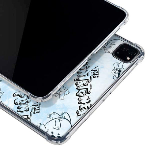 The Flinstones The Flintstones Tie Dye Print iPad Pro 12.9in (2020) Clear Case