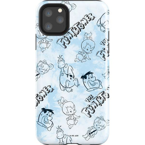 The Flinstones The Flintstones Tie Dye Print iPhone 11 Pro Max Impact Case