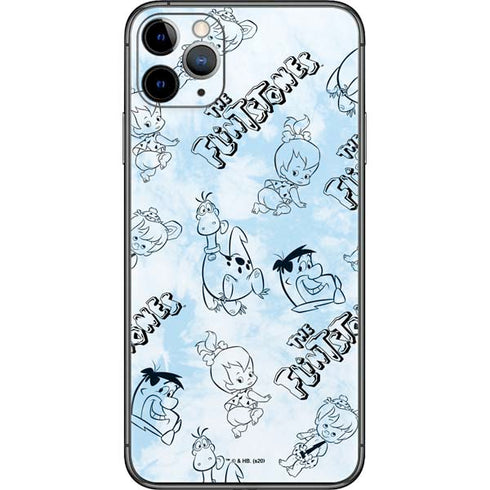 The Flinstones The Flintstones Tie Dye Print iPhone 11 Pro Max Skin