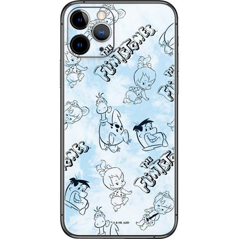 The Flinstones The Flintstones Tie Dye Print iPhone 11 Pro Skin