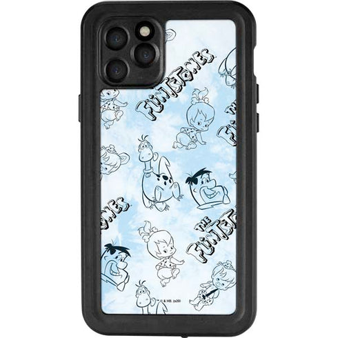 The Flinstones The Flintstones Tie Dye Print iPhone 11 Pro Waterproof Case