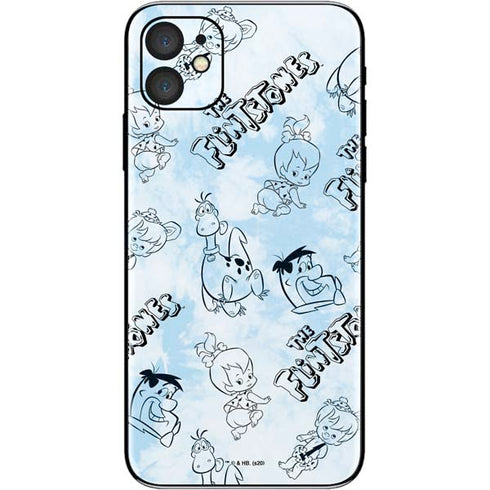 The Flinstones The Flintstones Tie Dye Print iPhone 11 Skin