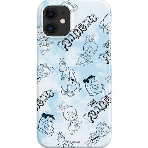The Flinstones The Flintstones Tie Dye Print iPhone 12 Mini Lite Case
