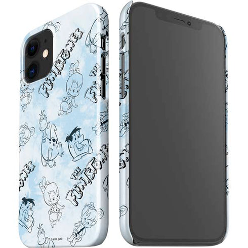 The Flinstones The Flintstones Tie Dye Print iPhone 12 Mini Lite Case