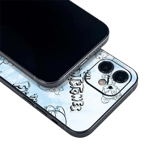 The Flinstones The Flintstones Tie Dye Print iPhone 12 Mini Skin
