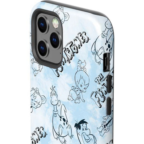 The Flinstones The Flintstones Tie Dye Print iPhone 12 Pro Max Impact Case