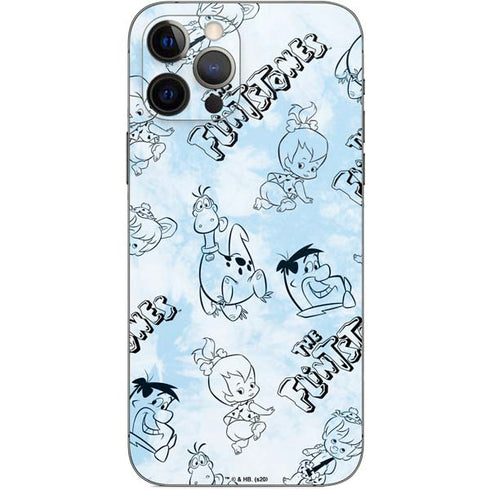 The Flinstones The Flintstones Tie Dye Print iPhone 12 Pro Skin