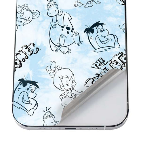 The Flinstones The Flintstones Tie Dye Print iPhone 12 Pro Skin