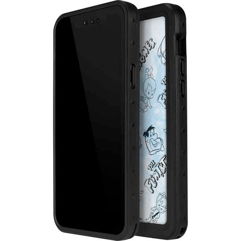 The Flinstones The Flintstones Tie Dye Print iPhone 12 Waterproof Case