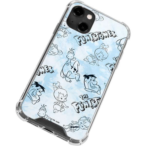 The Flinstones The Flintstones Tie Dye Print iPhone 13 Clear Case