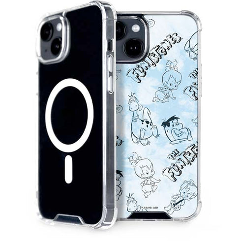The Flinstones The Flintstones Tie Dye Print iPhone 13 MagSafe Case