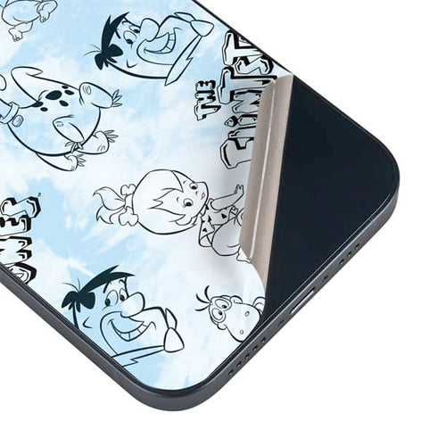 The Flinstones The Flintstones Tie Dye Print iPhone 13 Mini Skin